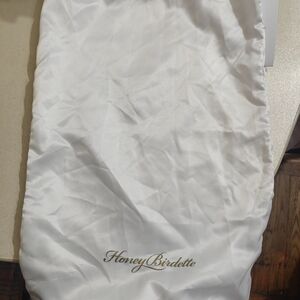 Honey Birdette White Lingerie Bag